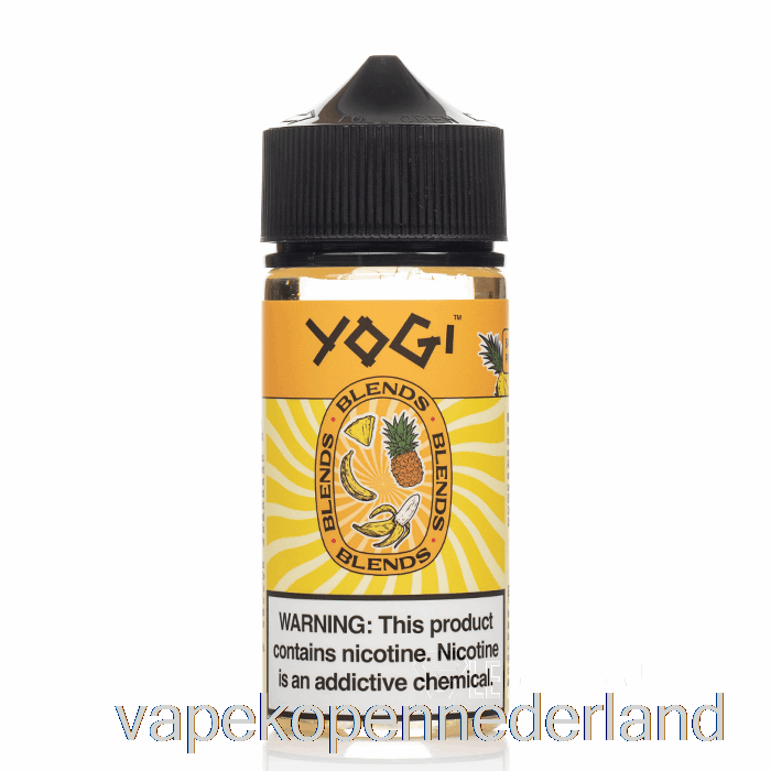Vape Nederland Banaan Ananas Ijs - Yogi Blends - 100ml 3mg